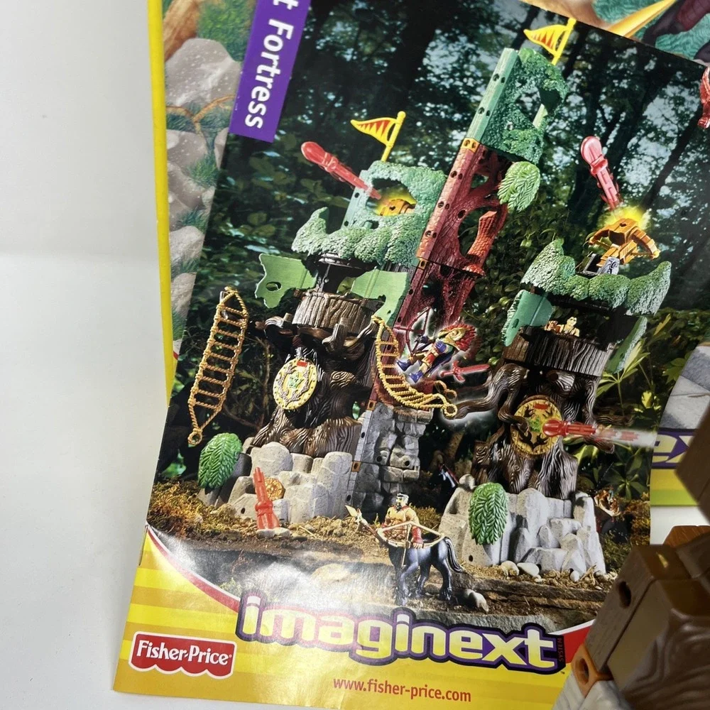 Imaginext‎ Toys -Lost Fortress Incomplete Set -Fisher-Price 78590 W/ Box 2002